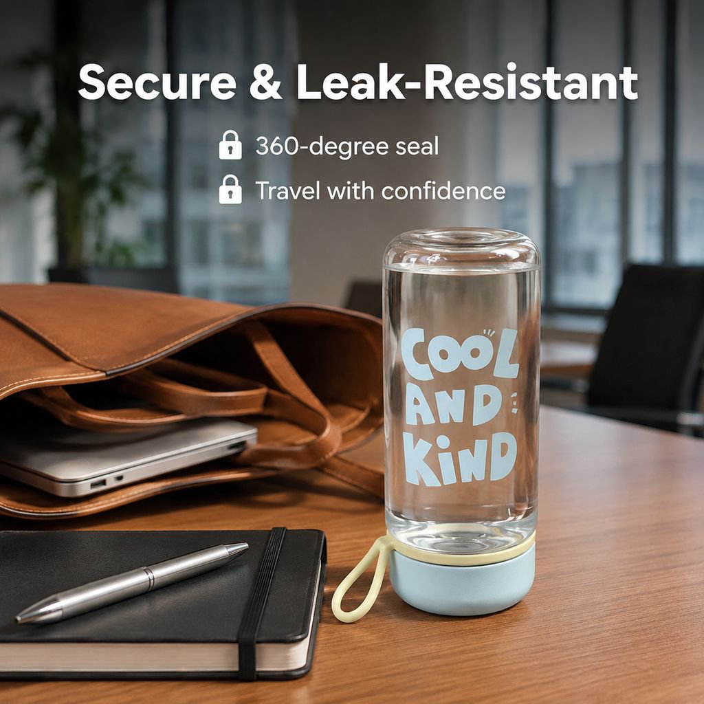 Portable Heat-Resistant Water Cup