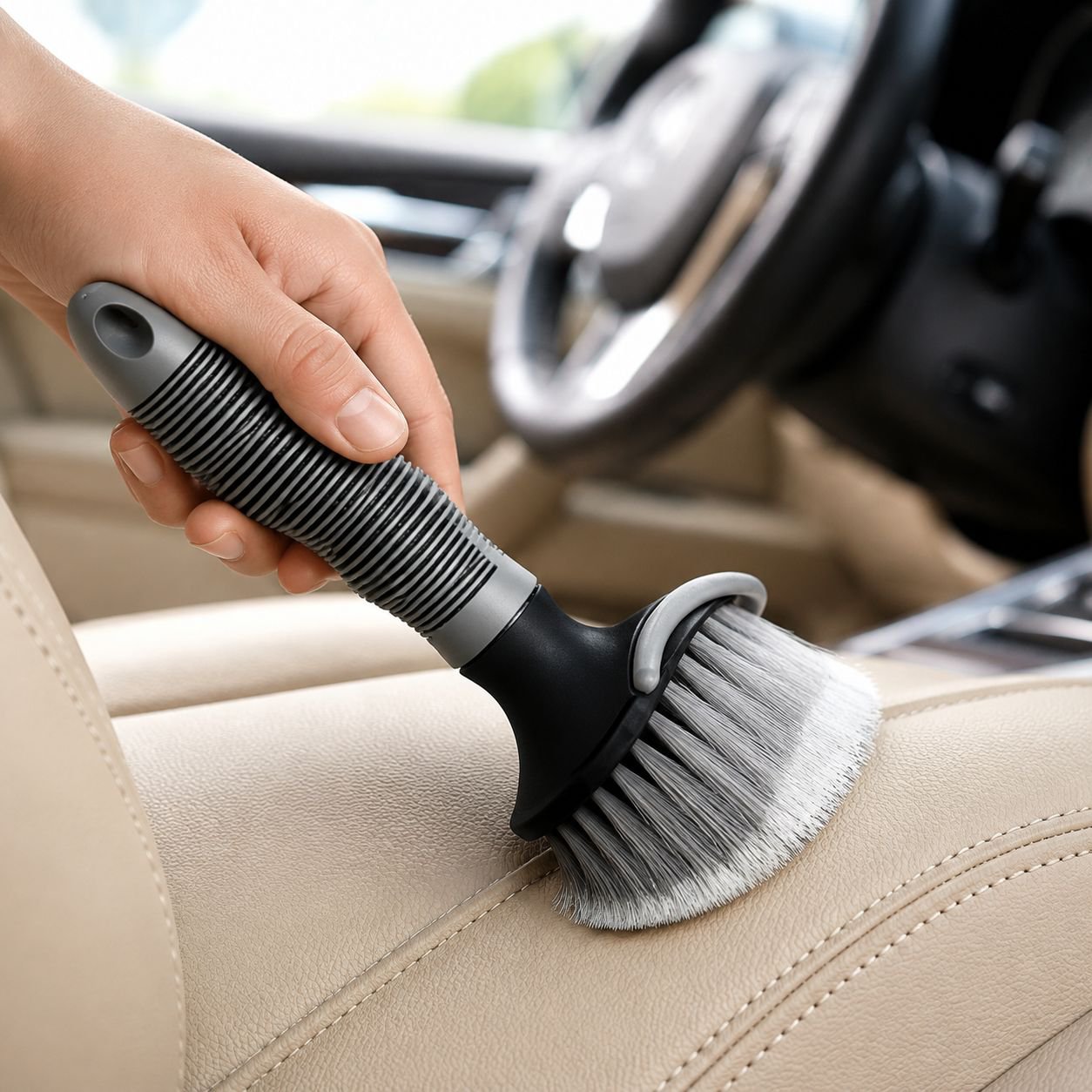 High-quality soft fiber detailing brush