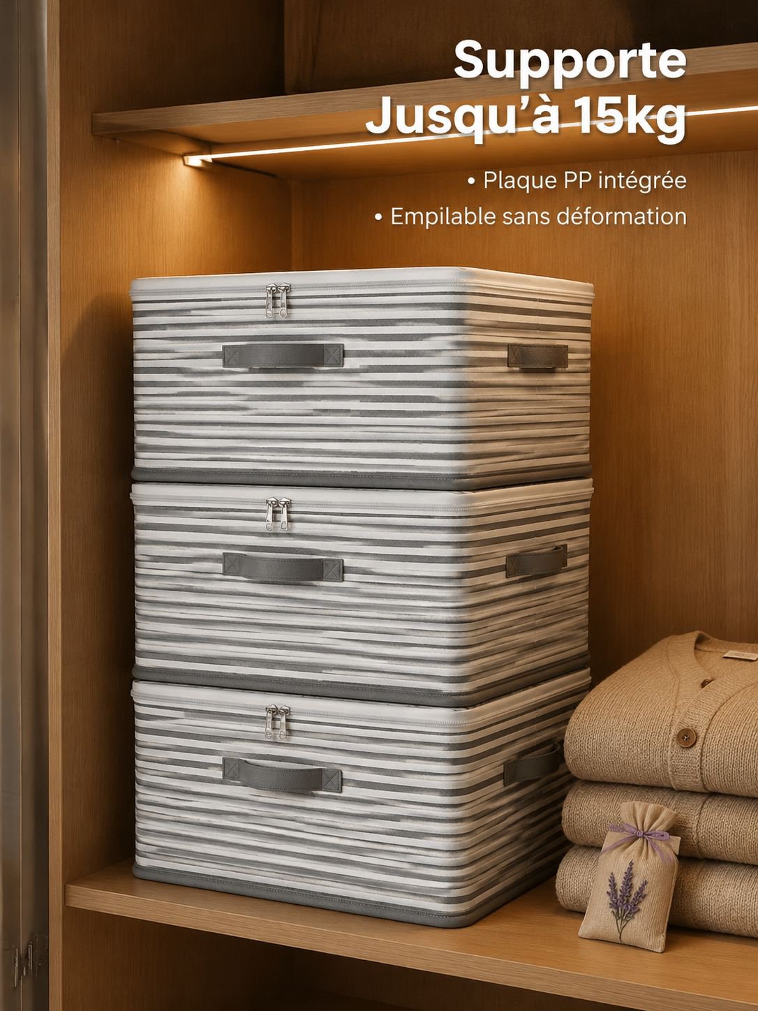 Boîte de rangement simple pour la maison