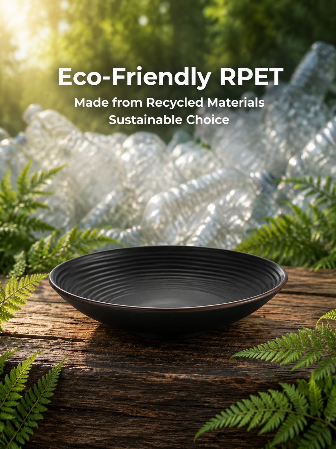 Eco-friendly RPET Material Bowl