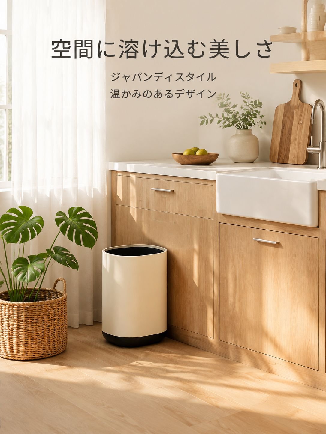 蓋とフリップトップ付きの大容量家庭用ゴミ箱