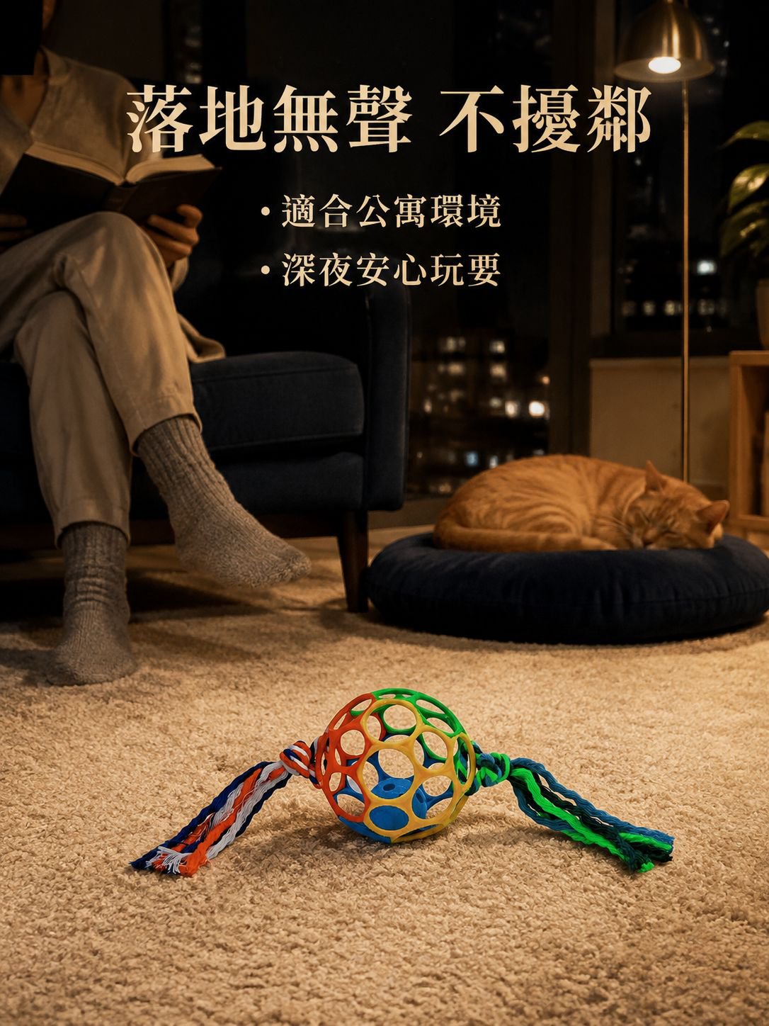 寵物鈴鐺啃咬玩具球
