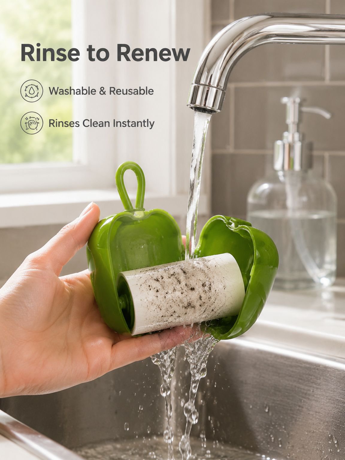 Multi-functional Powerful Washable Lint Cleaning Roller