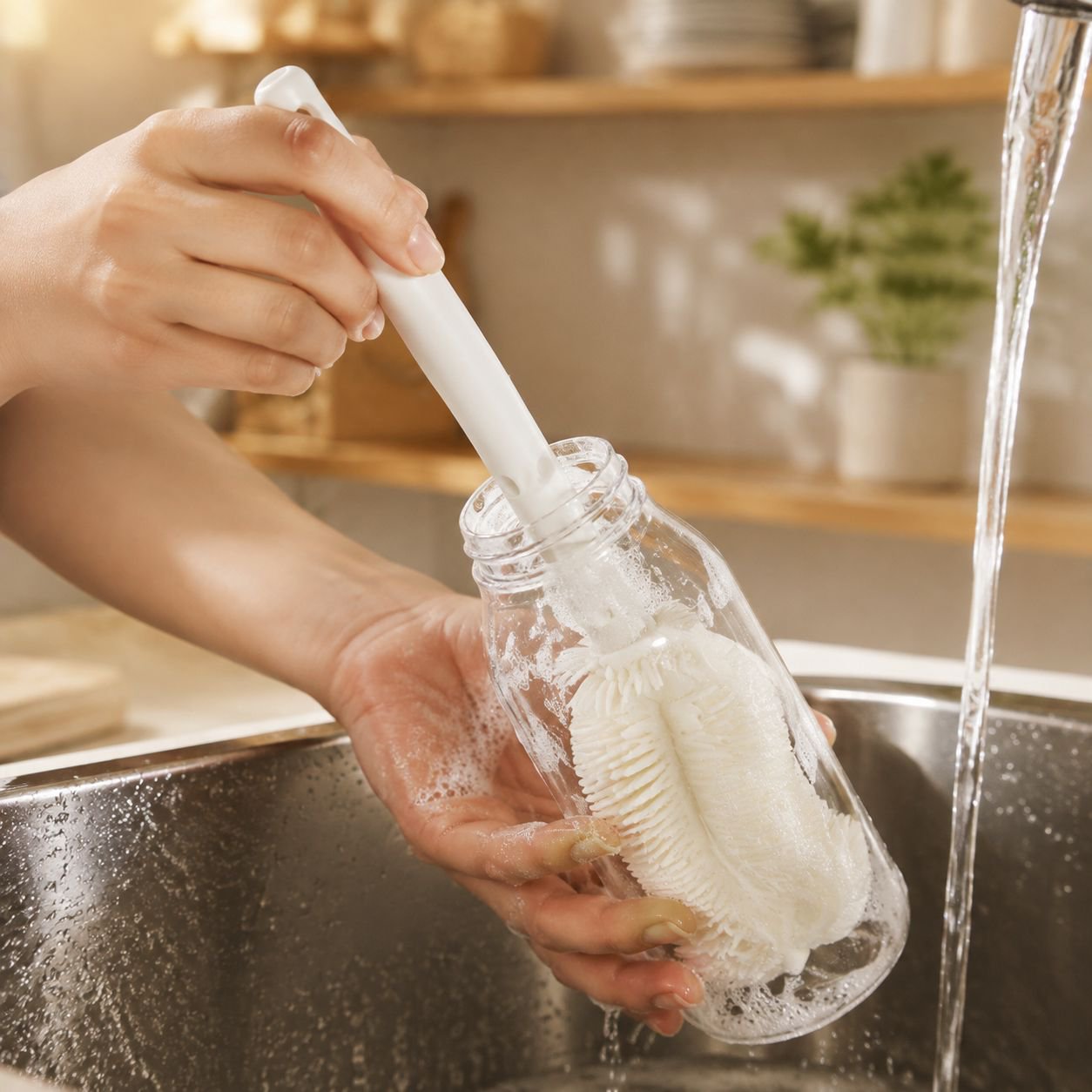 Multi-Functional Bottle & Cup Cleaning Brush for Home