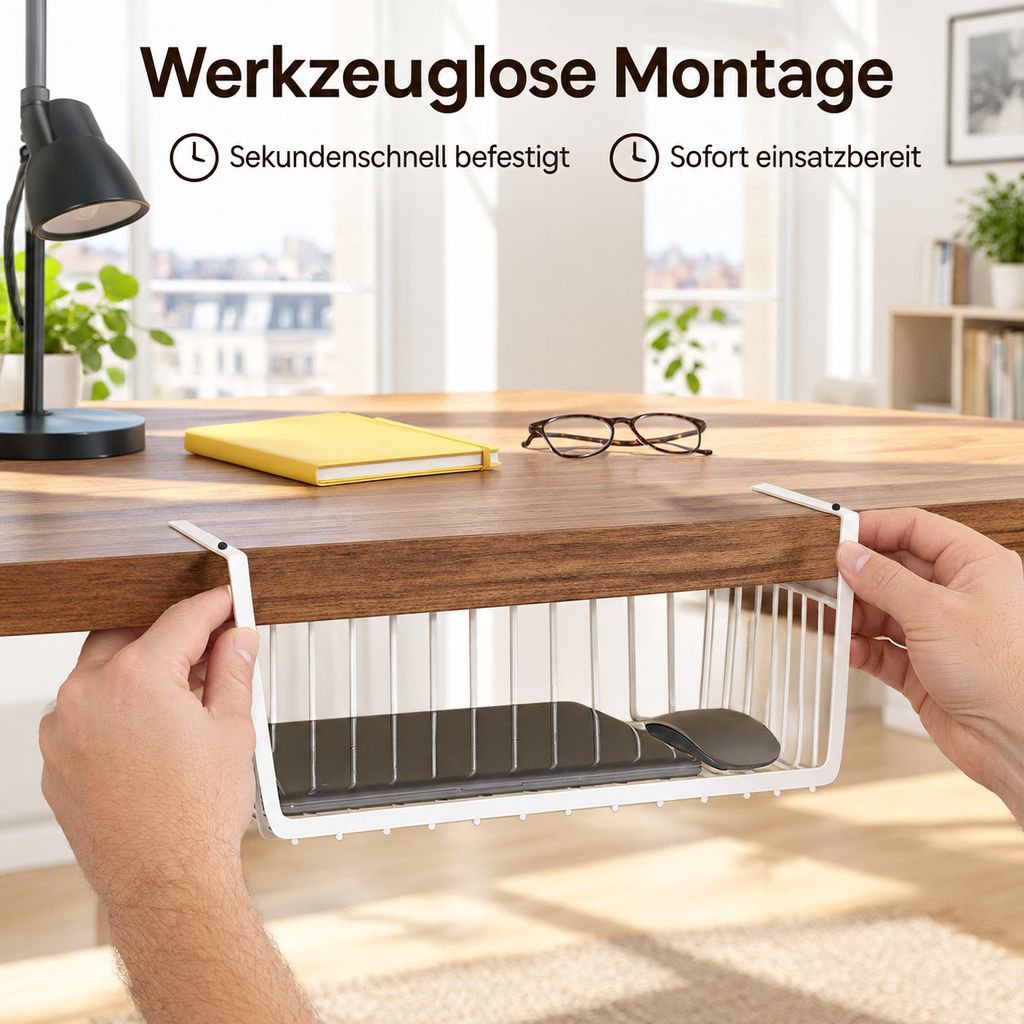 Schreibtisch Hängekorb für Dokumente und kleine Büroaccessoires