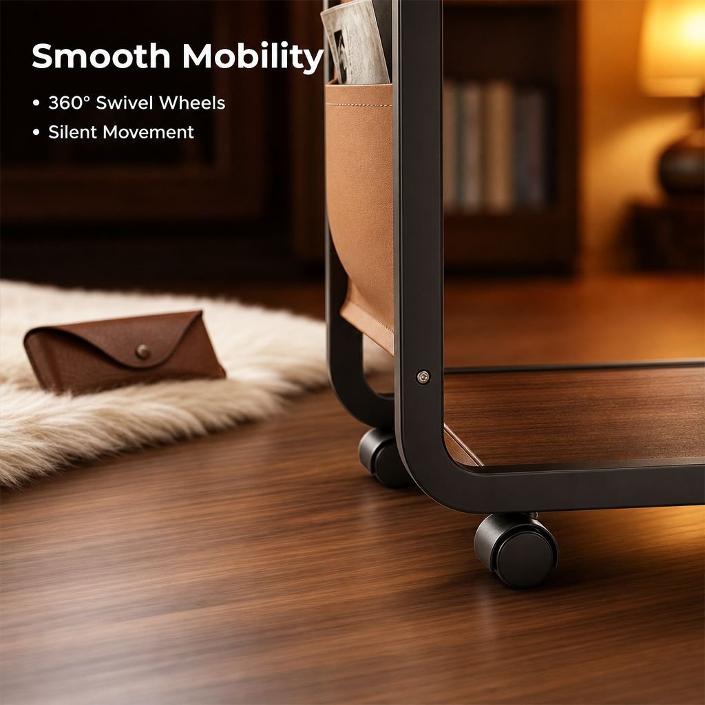 Bedside Storage Shelf Lightweight Luxury Sofa Companion Small Table