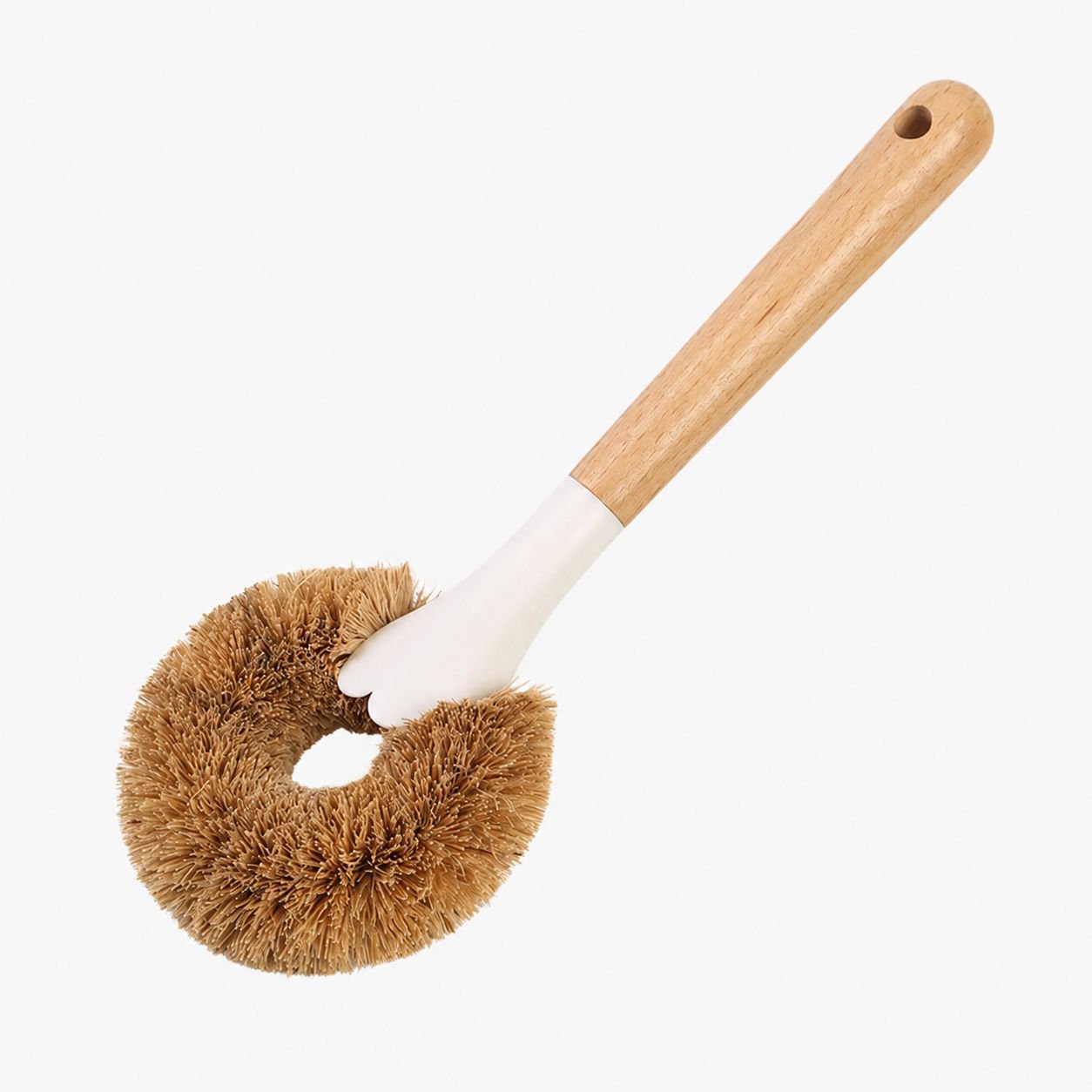 Heavy-Duty Coconut Shell Cleaning Brush