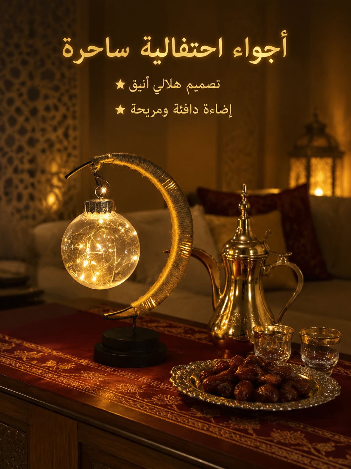 مصباح طاولة ليد ألماني لتزيين البيت وتهيئة الجو