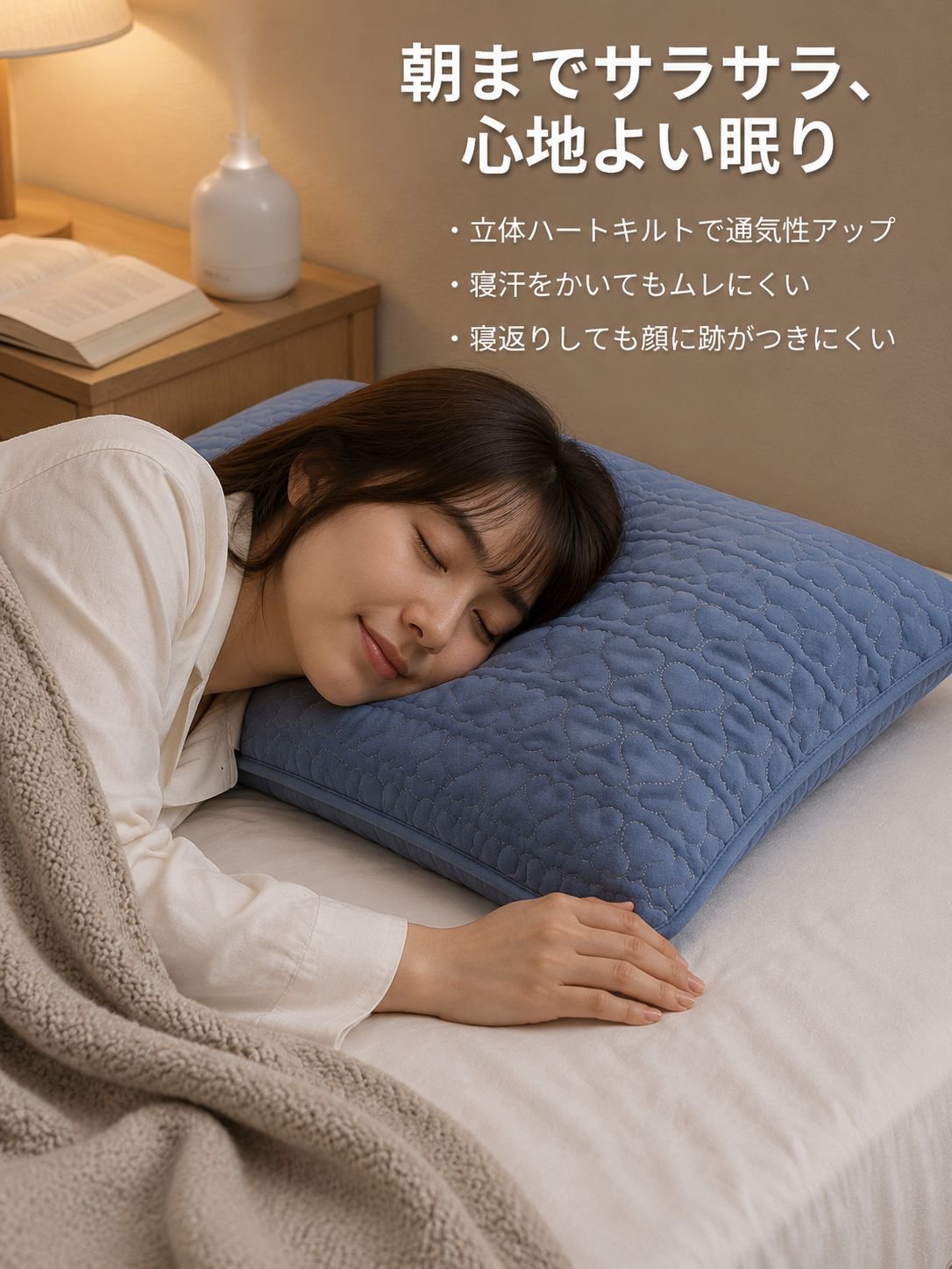 油汚れ防止・防汚加工の枕カバー