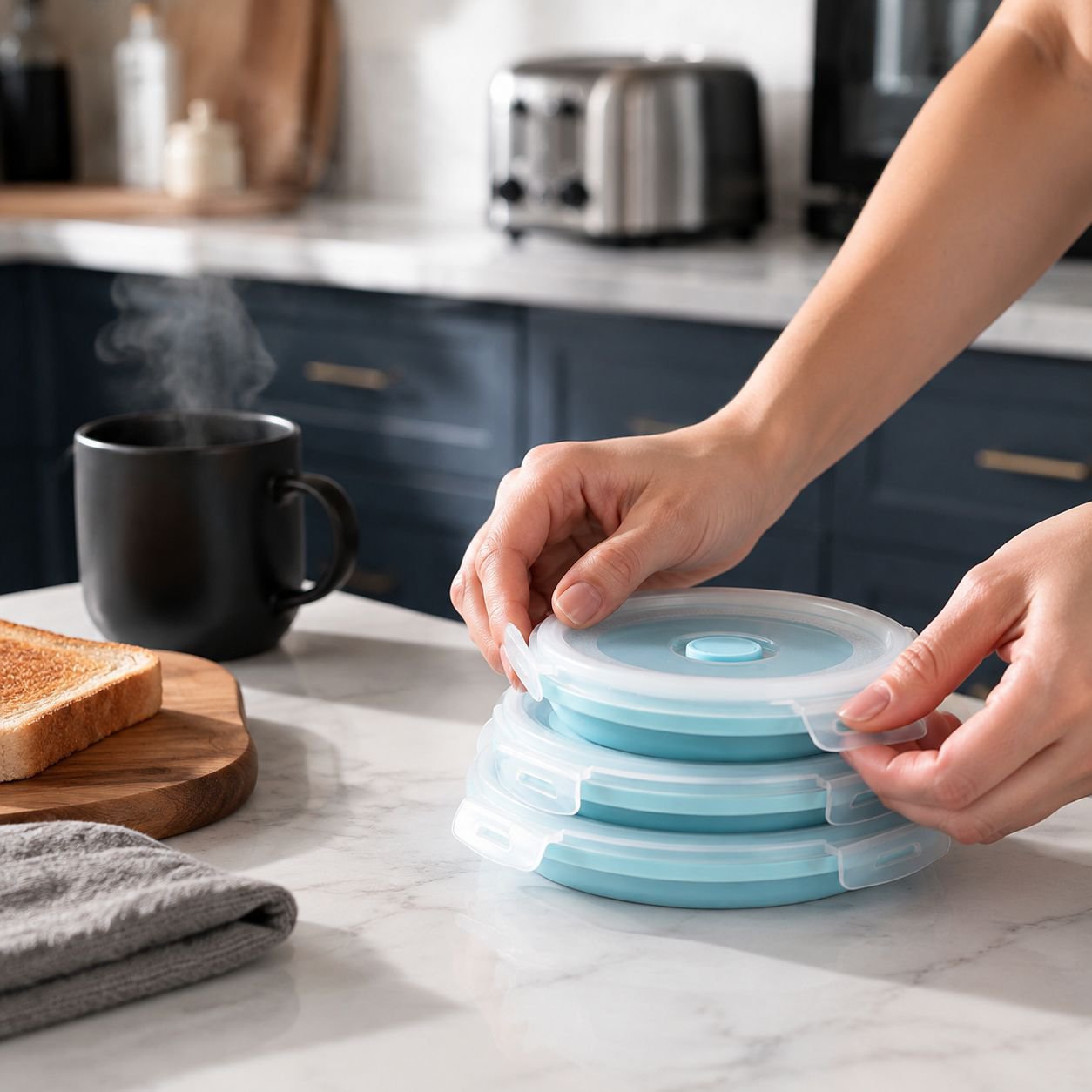 Fiambrera resistente al calor para niños