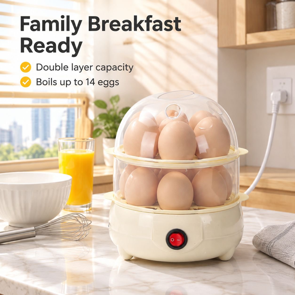 Multifunctional Breakfast Egg Steamer