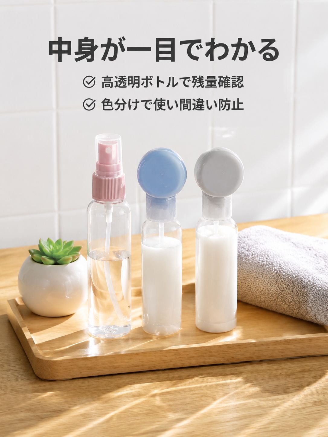 詰め替えボトル