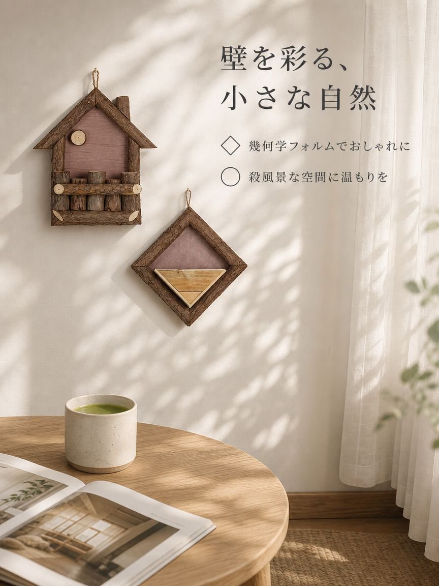 小さな中庭用装飾木製フェイクグリーンプランター