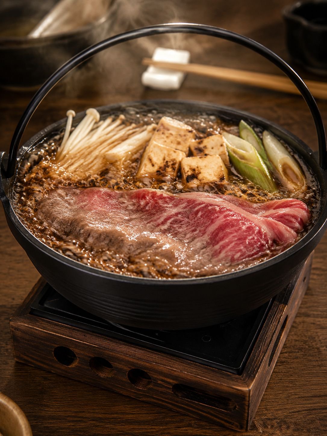 Authentic Japanese cookware – JS sukiyaki pot