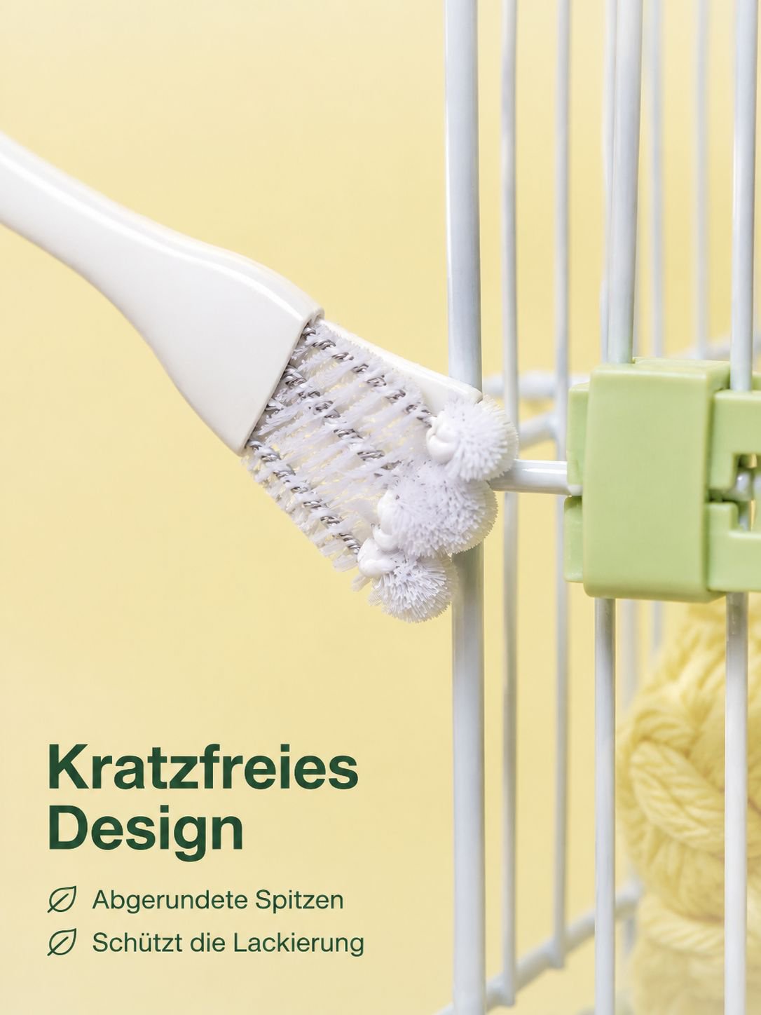 Multifunktionsbürste für Tierkäfige
