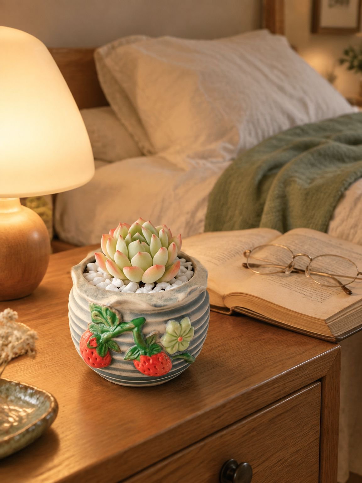 Pot en céramique élégante pour décoration intérieure