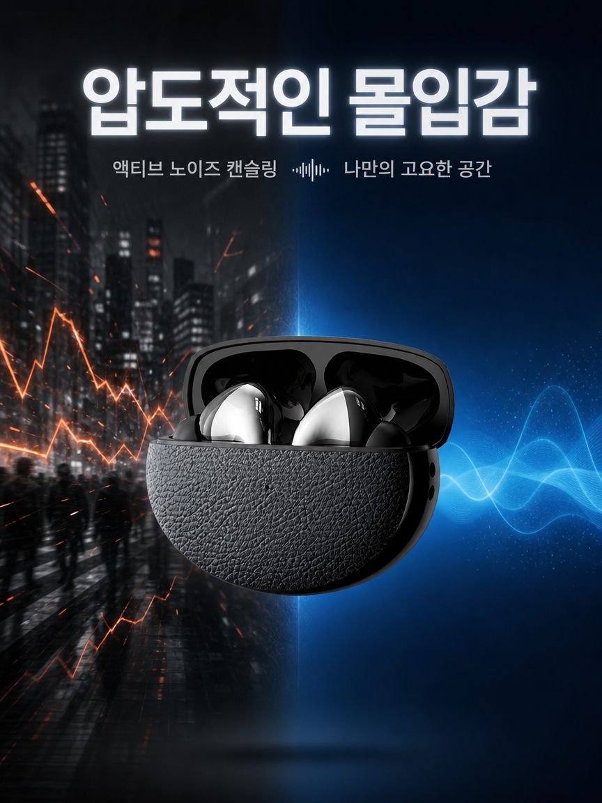 가죽 긴 항속 스테레오 헤드셋 무선 블루투스 헤드셋 액티브 노이즈 캔슬링 듀얼 스테레오 블루투스 헤드셋