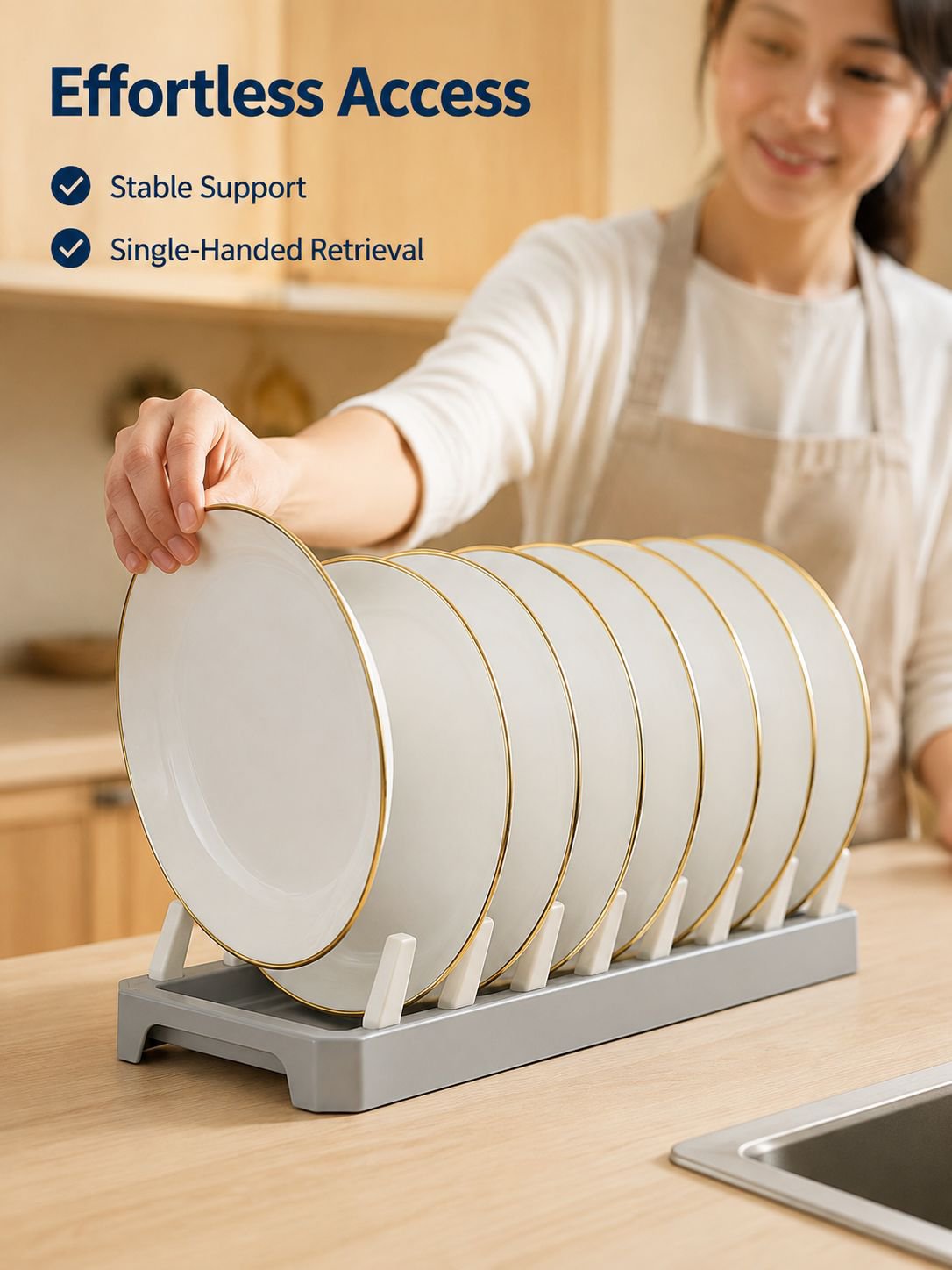 Multi-layer Dish and Bowl Organizer