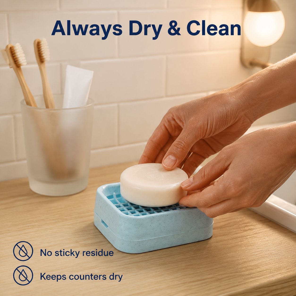 Household Soap Draining Holder