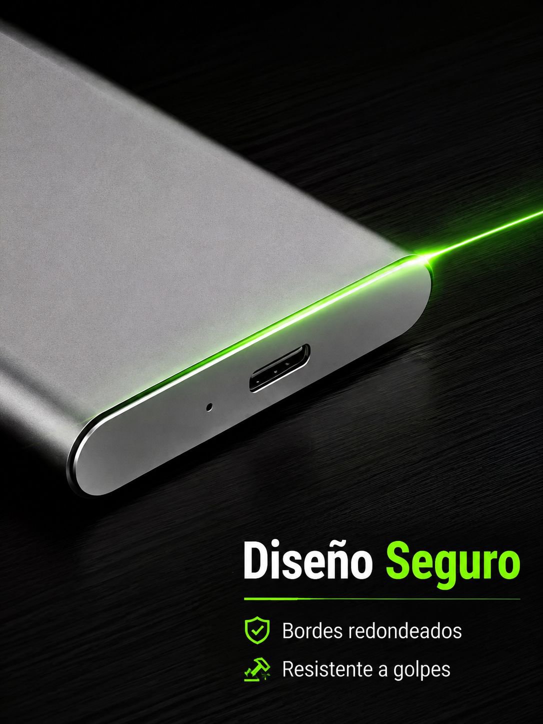 Tecnología avanzada en discos duros portátiles