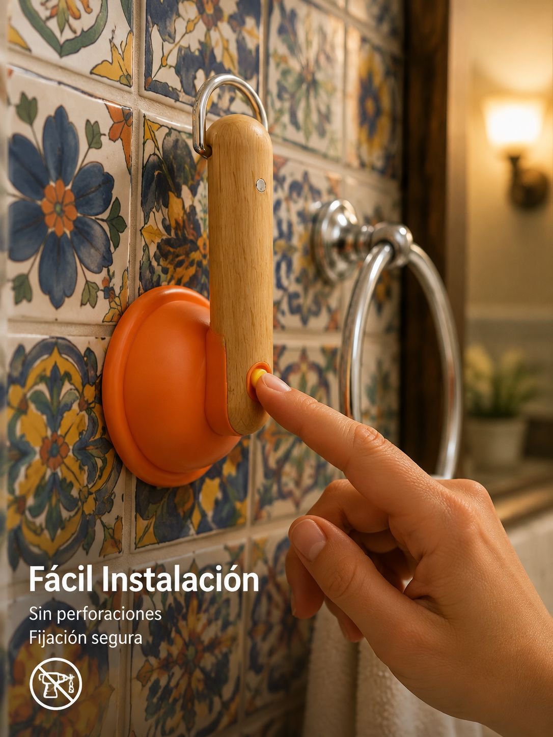 Luz nocturna recargable para inodoro