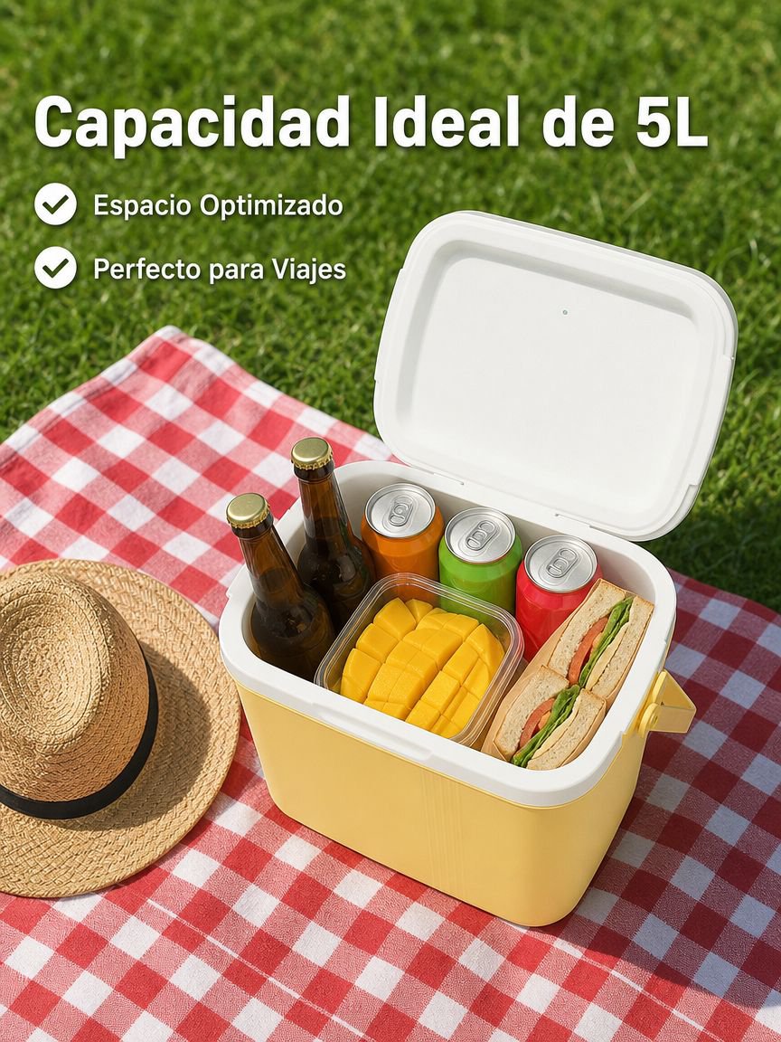 Nevera portátil para camping al aire libre