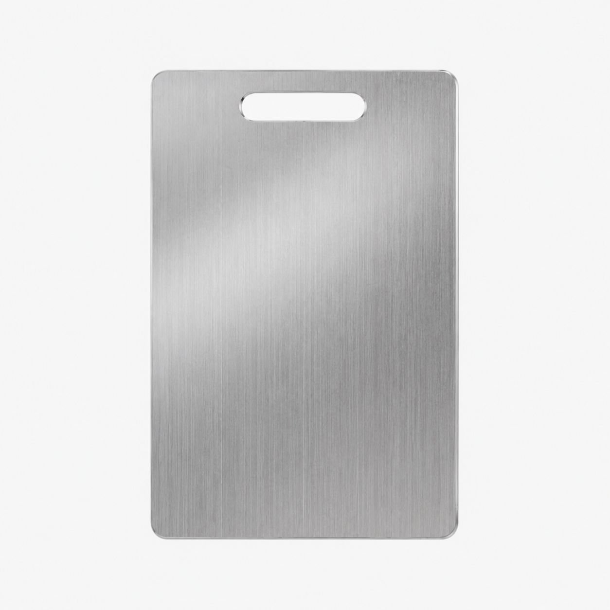 Tabla de cortar de acero inoxidable 304 para cocina, tabla para amasar y cortar masa