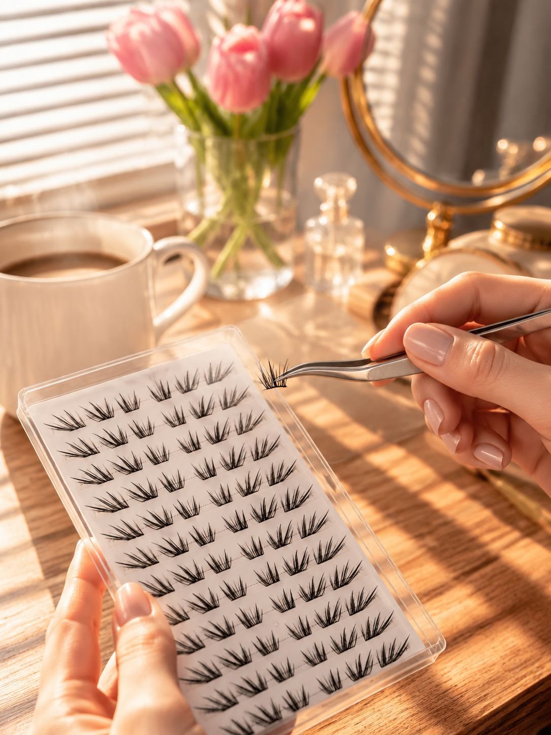 Easy apply age-defying false eyelashes for beginners