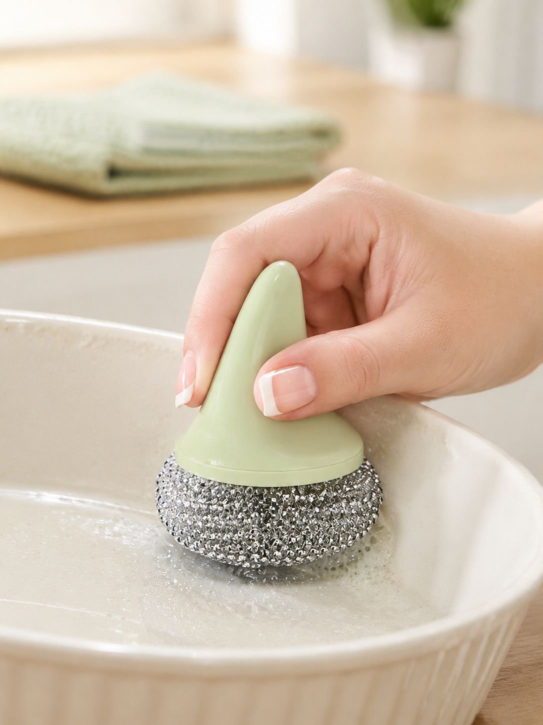 Cepillo de cocina JMY con cerdas resistentes
