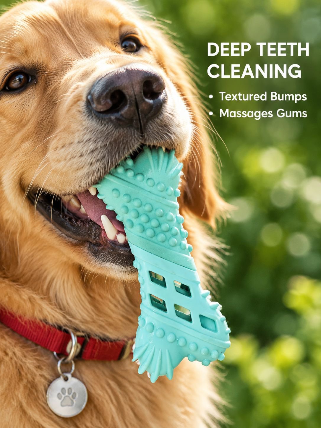 Dog floating training teething toy