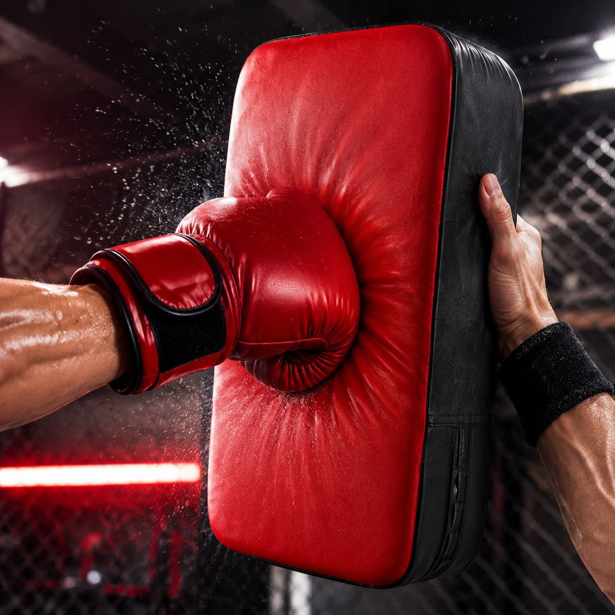 Heavy-duty target pad for combat sports training
