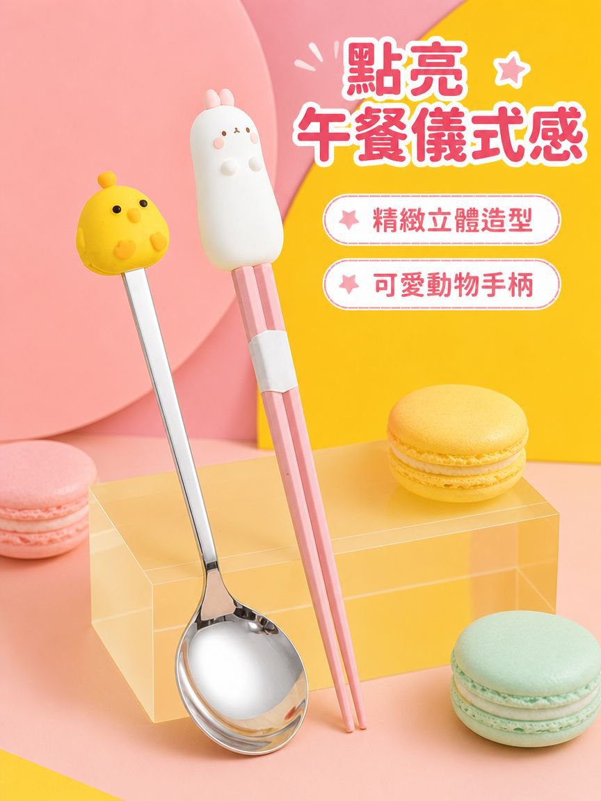 不鏽鋼便攜筷勺套裝