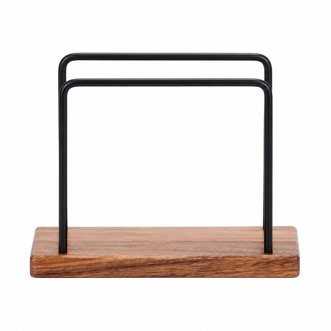 Porte-serviettes en bois durable pour services de restauration