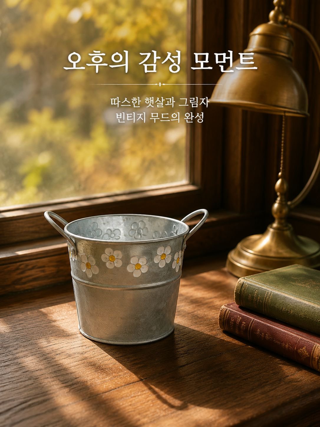 단조 철제 꽃병