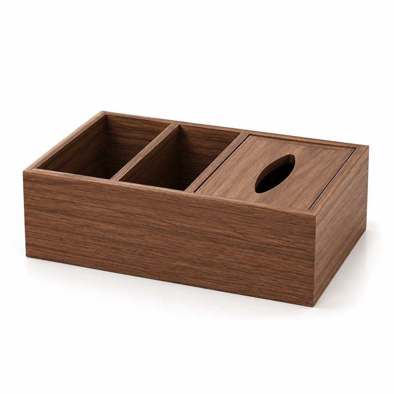 Living Room Coffee Table Multifunctional Tissue Storage Box, Remote Control Organizer