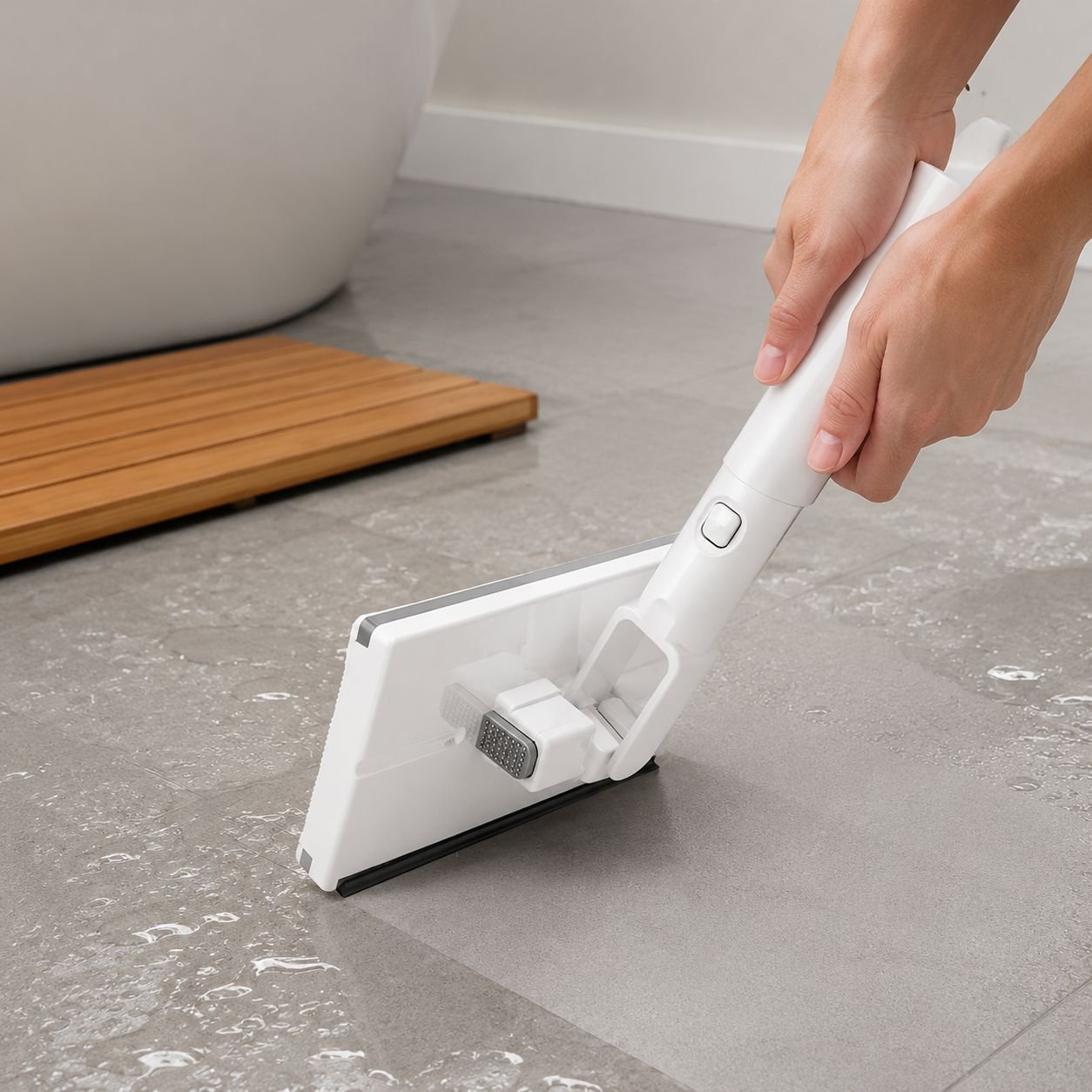 Household Washable Secondary Lengthened Hands-Free Mop
