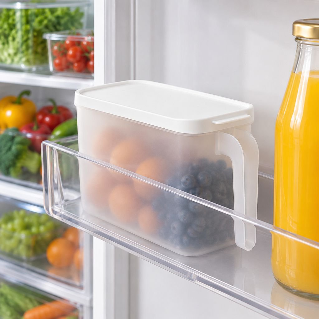 Airtight Refrigerator Storage Container for Vegetables and Eggs