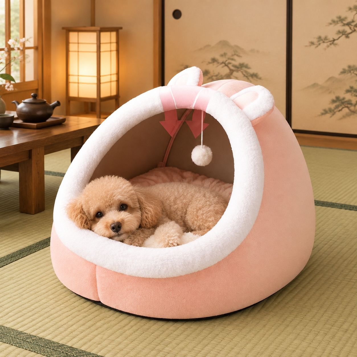 おしゃれなデザインのペットハウス