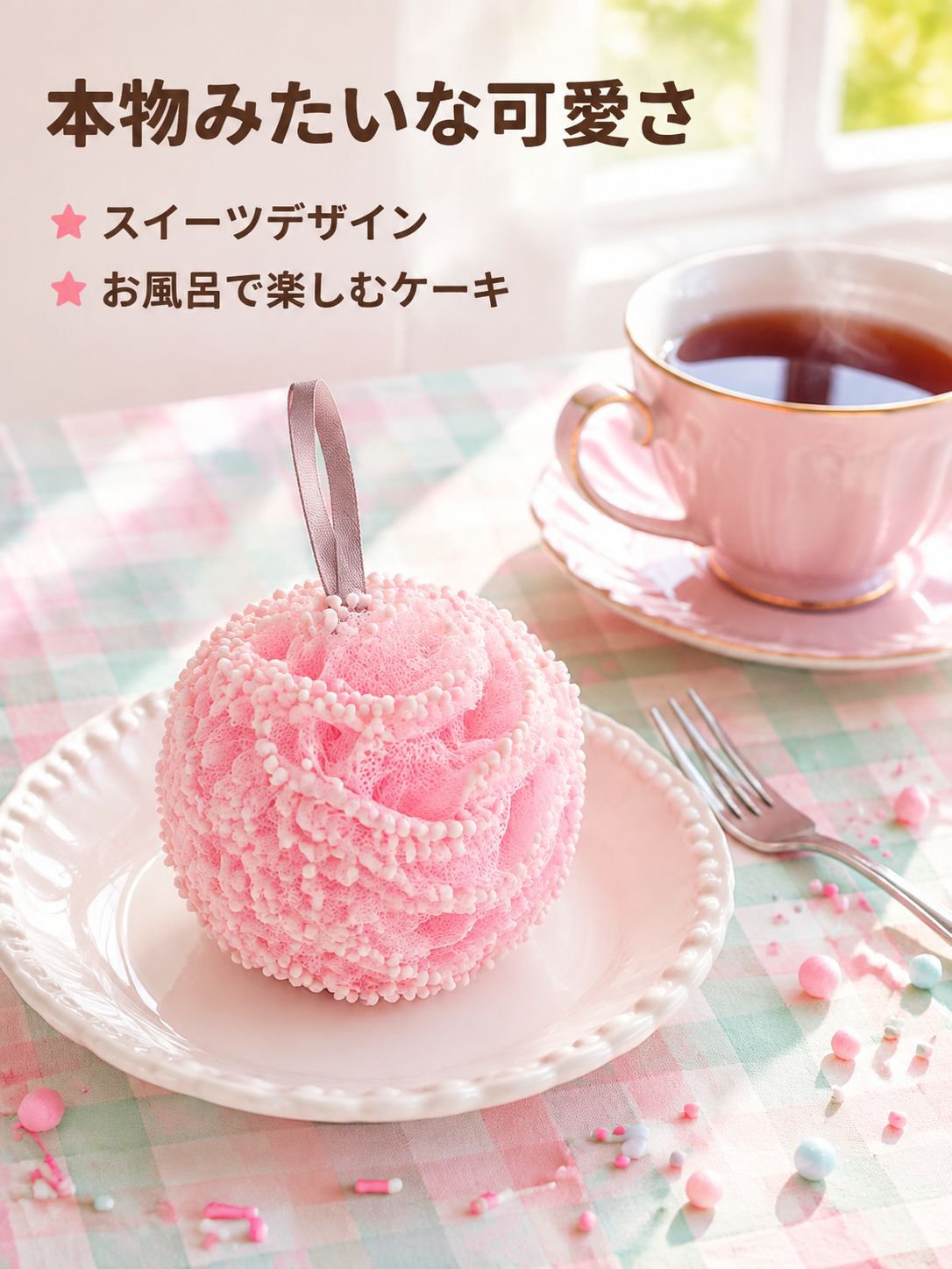 バスボムとバスフラワー