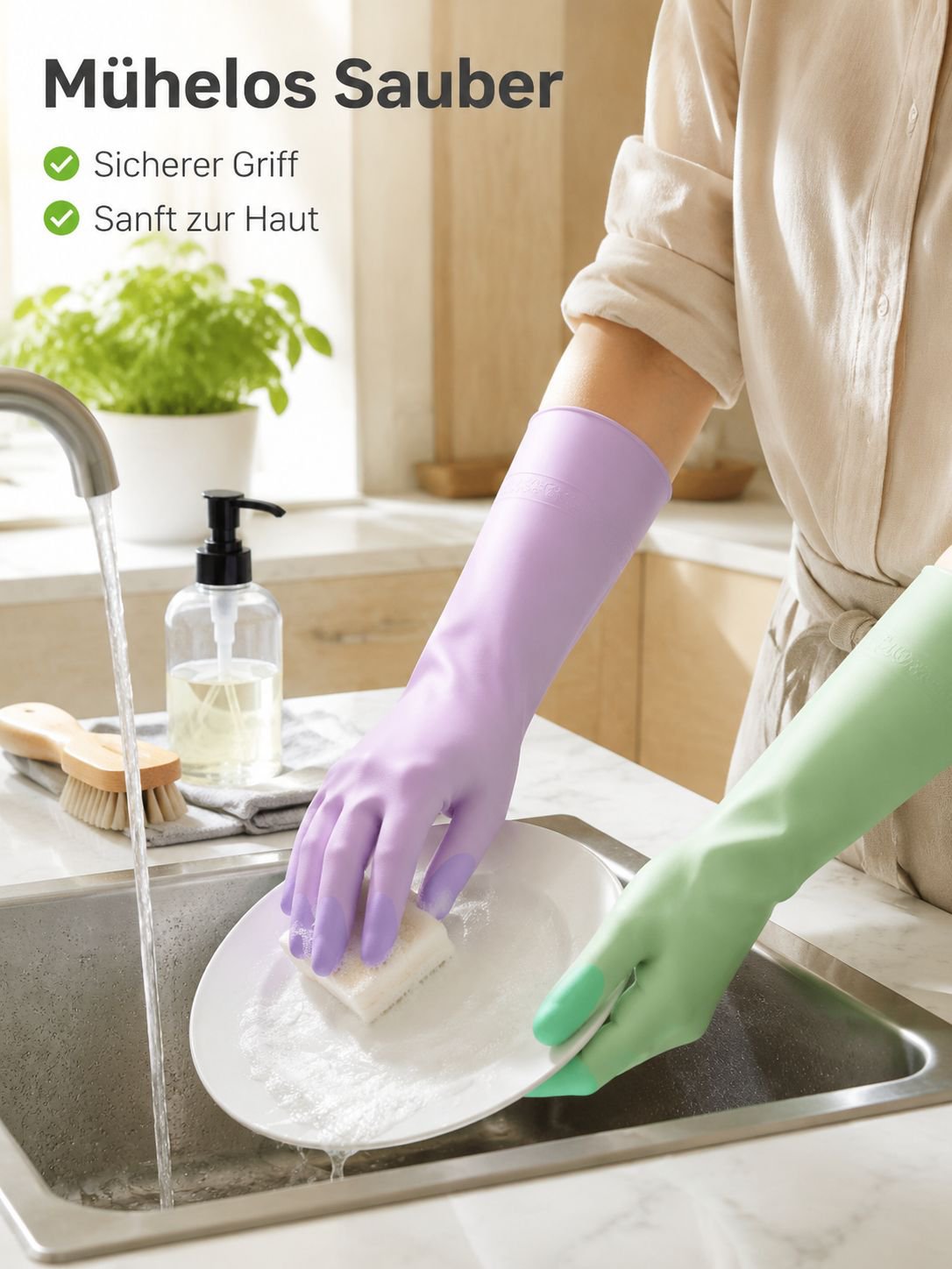 Wasserdichte Küchenhandschuhe