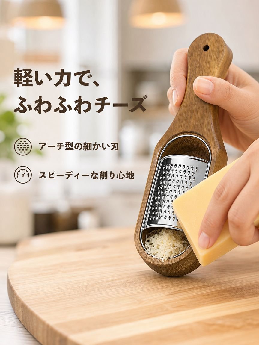 多機能チーズおろし器