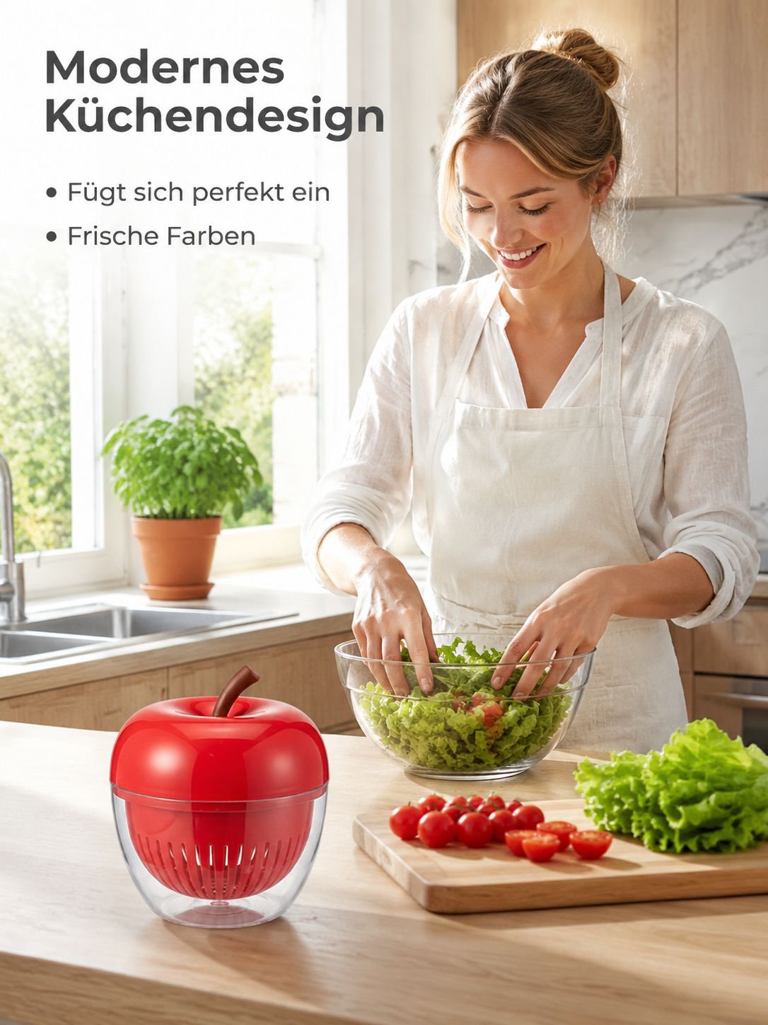 Küchen-Siebkorb für Obst und Gemüse