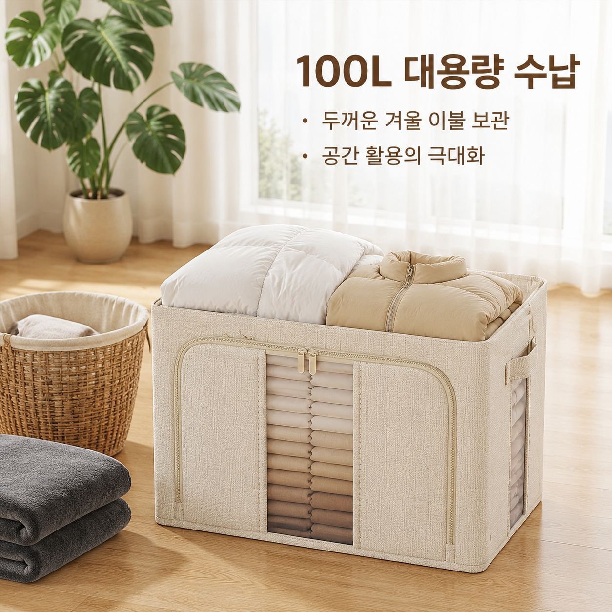 다기능 의류 정리함