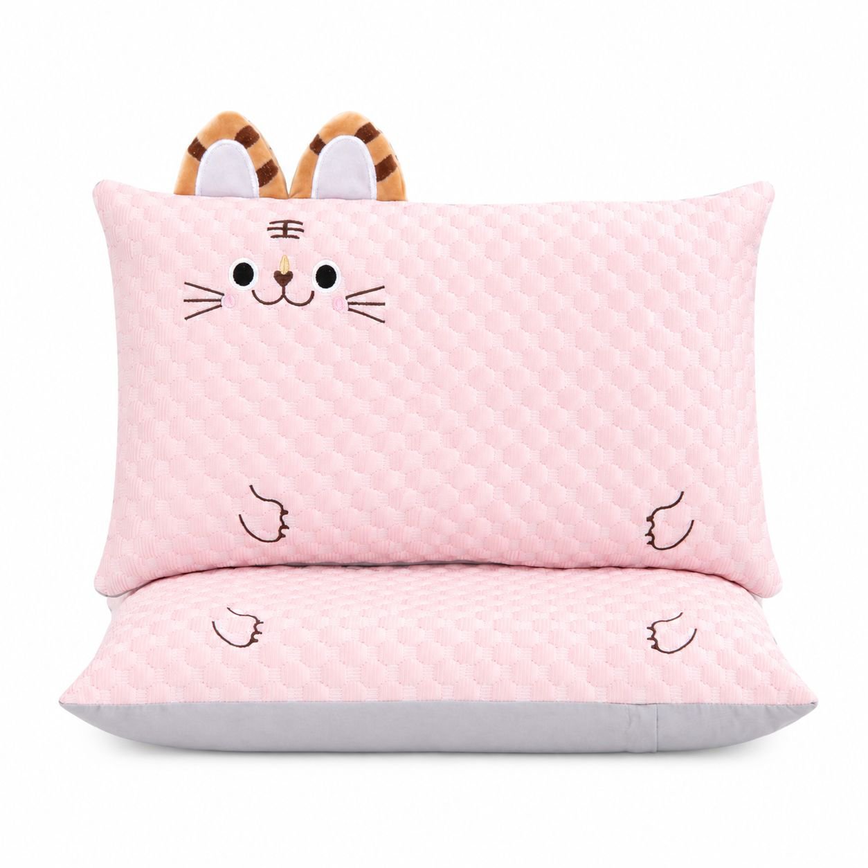 Baby Ice Cool Feeling Tiger Head Nap Pillow