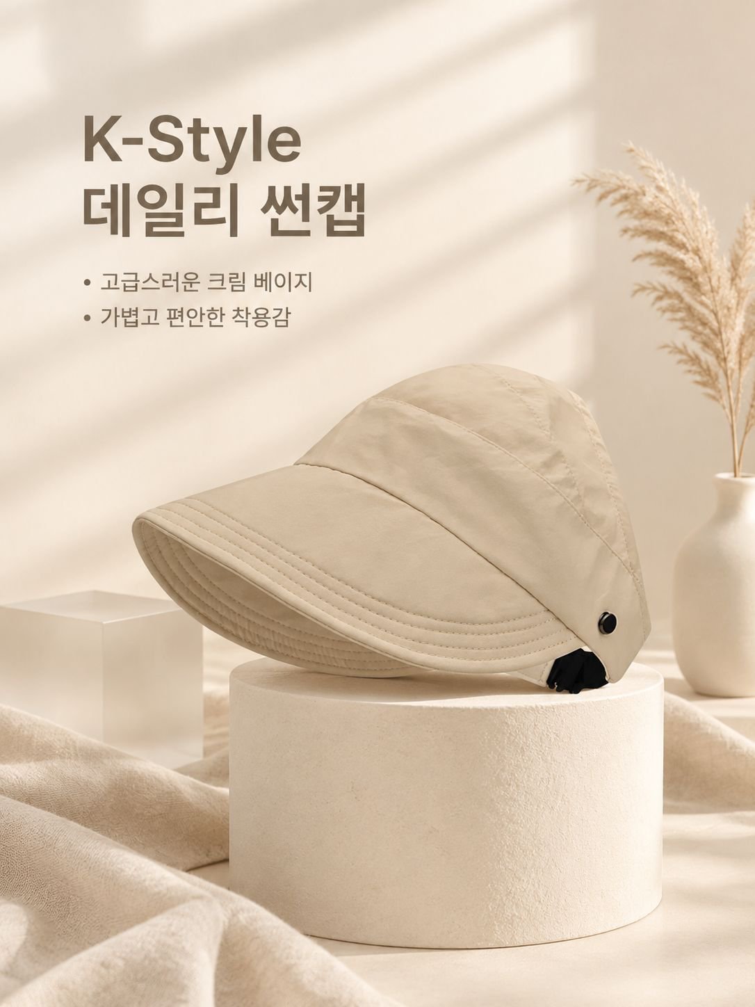 여름 통기성 썬캡 버킷햇