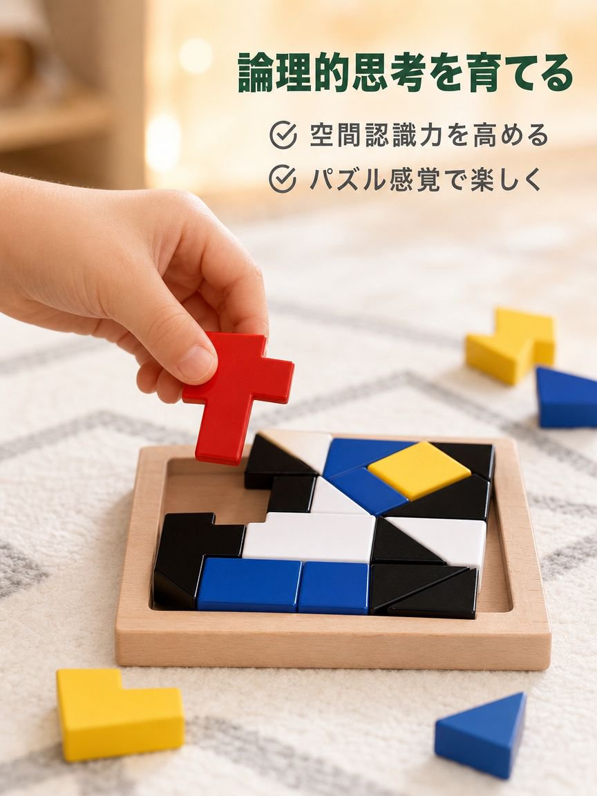 知育パズル積み木玩具