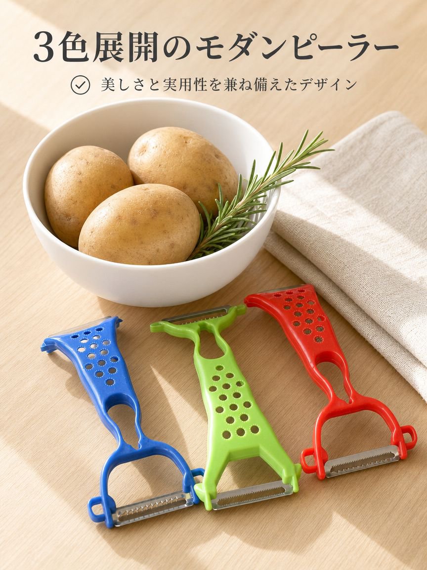 ジャガイモの皮むき器