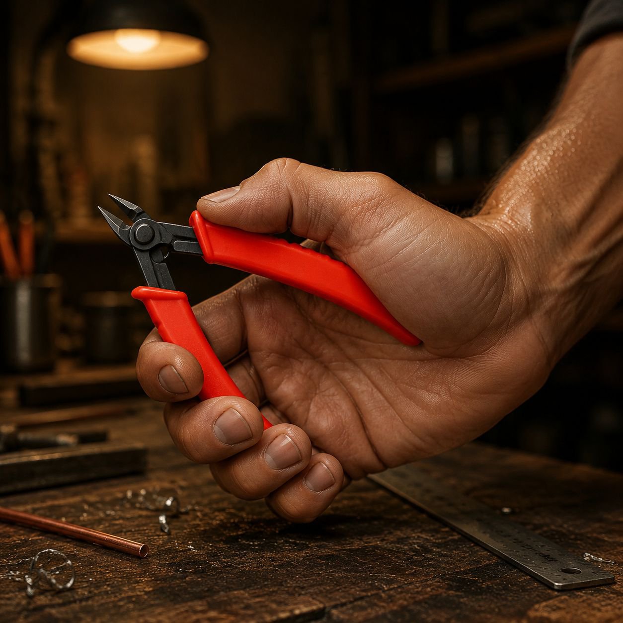 DIY wire cutting tool for jewelry making