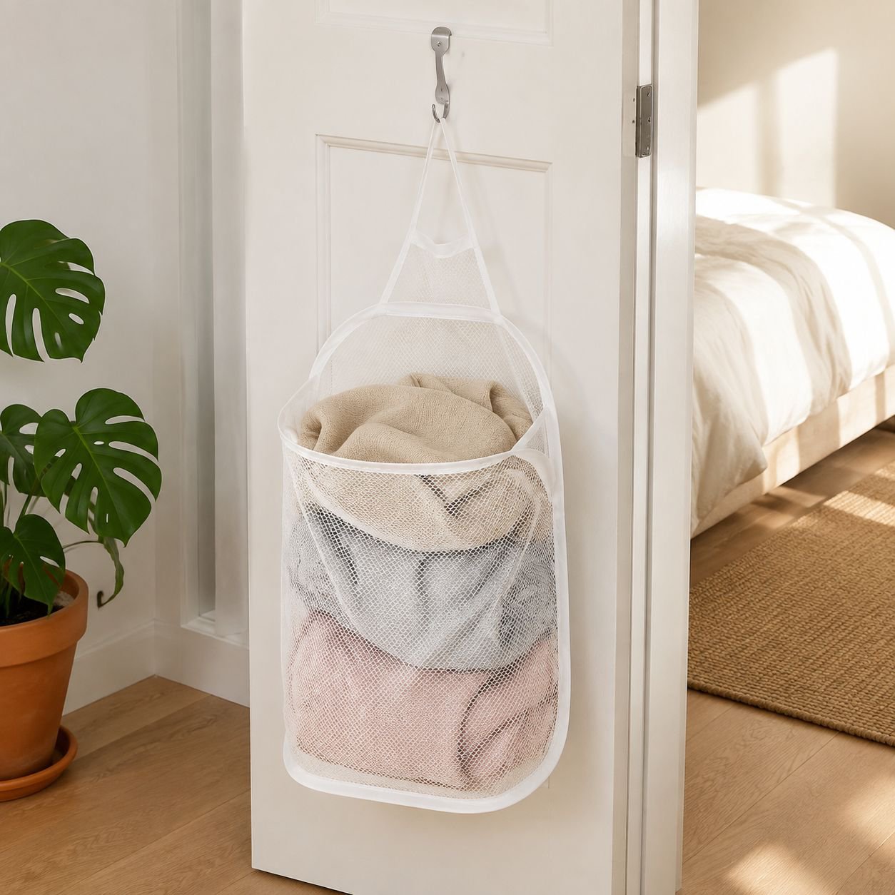 Panier à linge mural adapté à la chambre ou la salle de bain