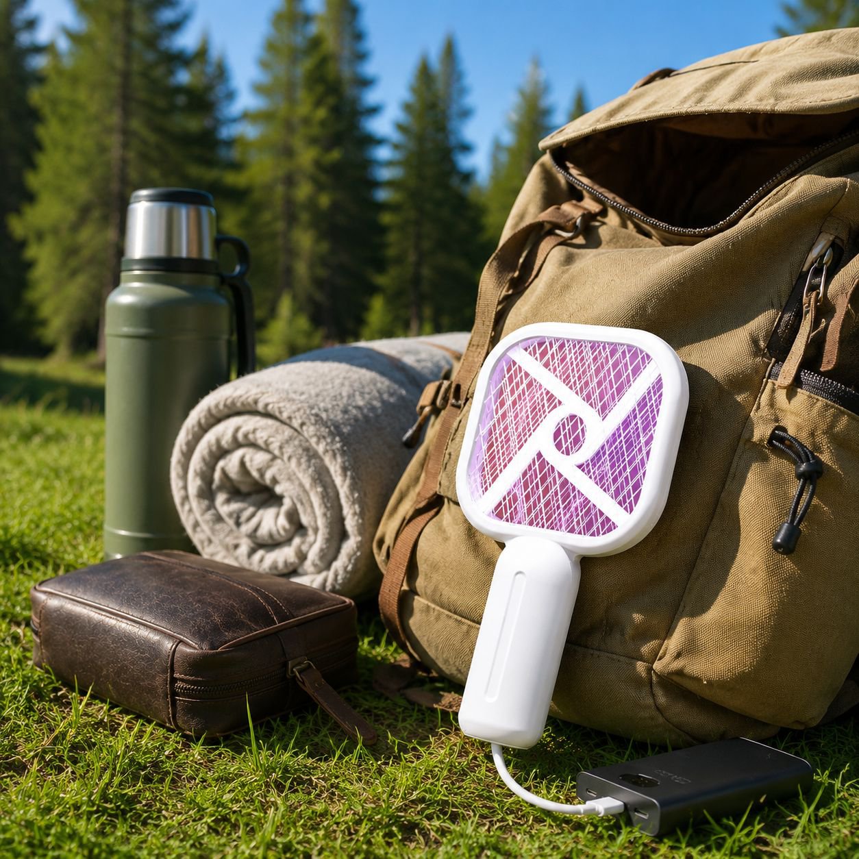 Smart Mini Electric Mosquito Swatter